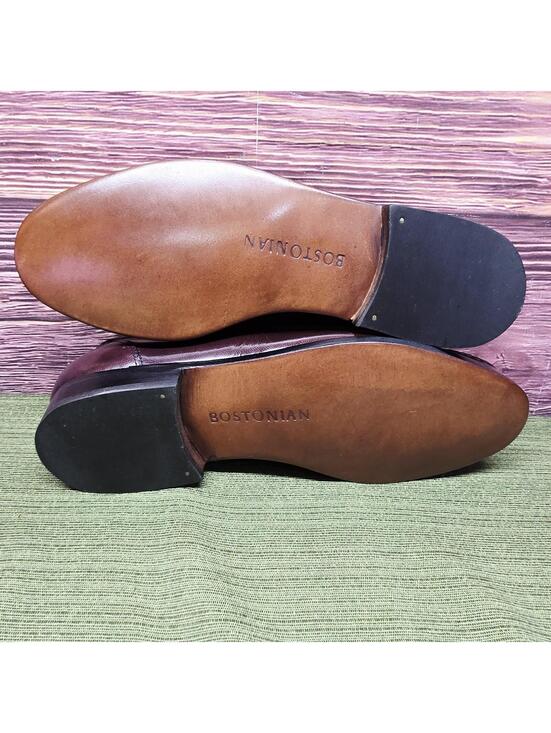Bostoniam First Flex Mens Loafer Dress Shoe  Burgandy Size 80 main image 5